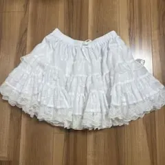 BODYLINE ボディライン パニエ ペチコート　 ホワイト フリル　コスプレのサムネイル