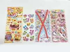 【当時物】シャカシャカシール ぷにぷにシール うさぎ くま 平成レトロ