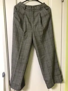 チェックパンツ ワイドパンツのサムネイル