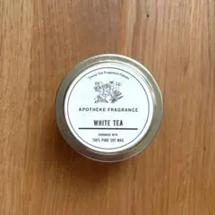 APOTHEKE FRAGRANCE キャンドル WHITE TEA