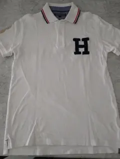 TOMMY HILFIGER ポロシャツ ホワイト メンズ Sサイズのサムネイル