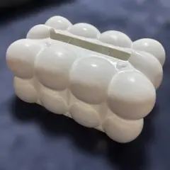 ホワイト ティッシュボックス