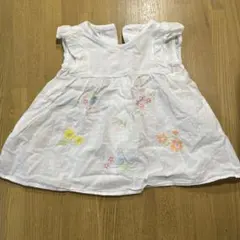 familiar 刺繍ノースリーブ80