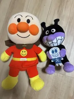 アンパンマン バイキンマン ぬいぐるみ セット