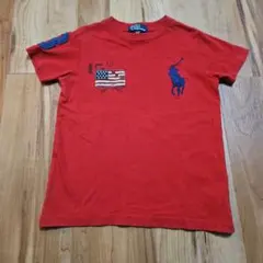 Polo Ralph Lauren 4T レッド ビッグポニーTシャツ