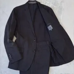 美品✨Calvin Klein リネン 洗濯○ セットアップスーツ ストライプ