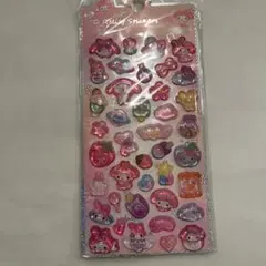 【新品】マイメロ　ボンボンドロップ　ウォーター　ぷっくり　立体シール　大人気