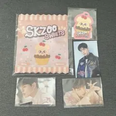 Stray Kids スキズ　オンラインくじ　ジップバッグ ステッカーセット