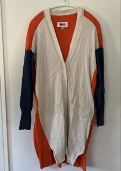MM6 Maison Margiela カラーブロック ロングカーディガンのサムネイル