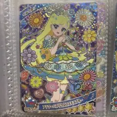 ひみつのアイプリ みつき フラワーバズリウムコスモスブルー