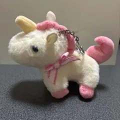 ユニコーン　ぬいぐるみキーホルダー