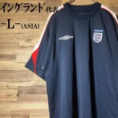 UMBRO　イングランド代表ユニフォーム　半袖/紺/赤/白　サイズL