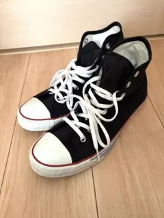 converseハイカットスニーカー ブラック　27センチ