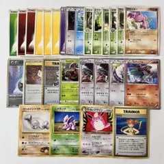 古いポケモンカード　27枚　まとめ売り　キラあり　旧裏　スリーブ入り