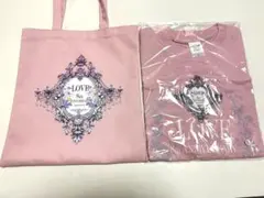 LOVE 8周年ツアー プレミアムチケット トートバッグ Tシャツ(ピンク