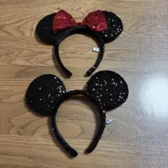 ディズニー カチューシャ ミニー ミッキー