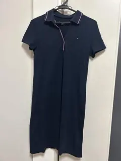 Tommy Hilfiger ネイビー ポロドレス 半袖