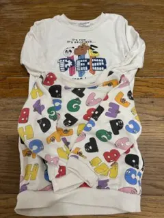 トレーナー 2枚セット 90cm ペッツ バーバパパ