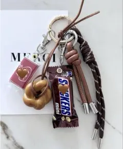 じゃらじゃらキーホルダー　バッグチャーム　キーチャーム　A469