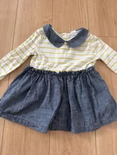 baby GAP ストライプ柄ワンピース 12-18ヶ月