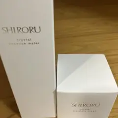 SHIRORU クリスタルエッセンスウォーター＆モイスチャークリームのサムネイル