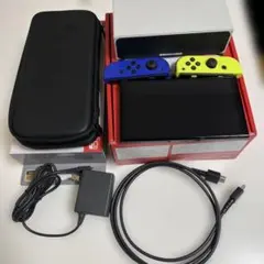 Nintendo Switch 有機ELモデル 青 黄 ジョイコン
