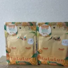 LuLuLun プレミアムシートマスク 7枚入り x6袋 セット秋の香り