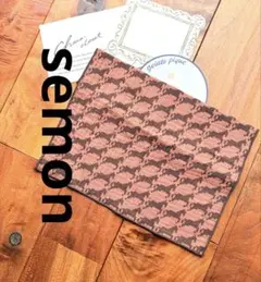 semon セモンアパートメント　ホース　ガーゼハンカチ