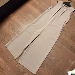 超美品 Natural Beauty Basic ワイドパンツオールインワン М