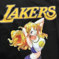ONE PIECE LAKERS Tシャツ ナミ　ワンピース　アニメTシャツ