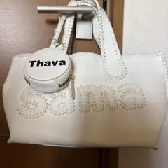 Samantha Thavasa ホワイト ハンドバッグのサムネイル