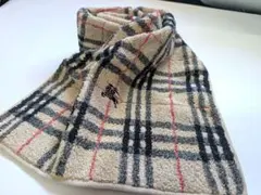 ▲Burberry フェイスタオル ノバチェック ホースロゴのサムネイル
