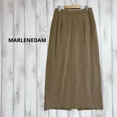 MARLENEDAM ロングタイトスカート M ウール混 バックスリットのサムネイル
