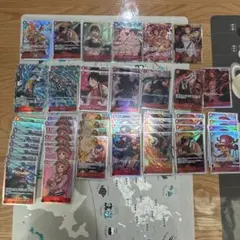 ワンピースカード　まとめ売り　赤デッキ　別売り不可