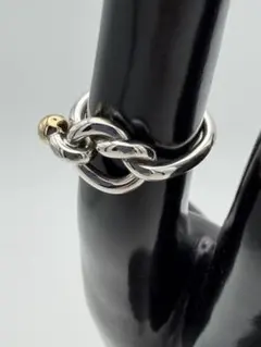 TIFFANY 指輪 ラブノット コンビ 925 750 8号 - メルカリ