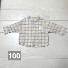 tete a tete チェック柄 長袖シャツ