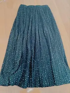 anysis ランダム細プリーツドット スカート