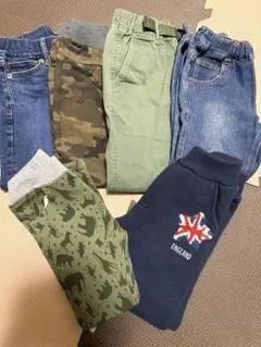 男子　冬服　ズボンまとめ売り 110cm