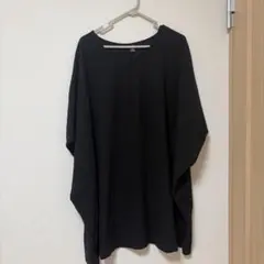 SHEIN 半袖 ドルマンカットソー ブラック 4XL