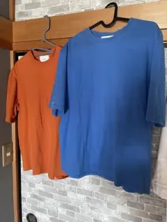 Soertel オレンジ ブルー Tシャツ 2枚セットのサムネイル