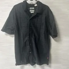 Levi's リーバイス 半袖シャツ ブラック アイレットのサムネイル