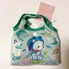 ポチャッコ ・カエル着ぐるみ エコバッグ・収納ケース付き
