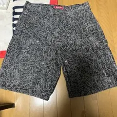 supremeHandwritingDouble Knee DenimShort