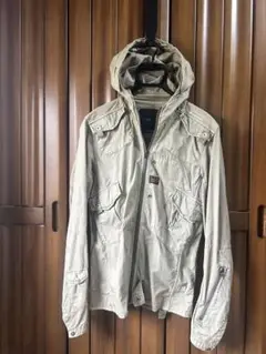 G-STAR RAW ジースターロゥ☆フード ミリタリー ジャケット Мサイズ