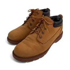timberland イエローブーツ　ヌバック　ブーツ　ローカット　古着