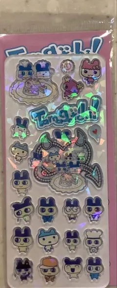 【激安セール】 ラメ入りアクリルシール たまごっち