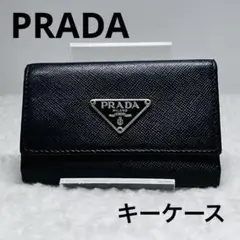 未使用級✨プラダ　キーケース　サフィアーノ　ブラック　箱　ギャランティカード 楽天市場】プラダ キーケース サフィアーノトライアングルの通販