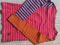 クレージーパターン　ボーダーTシャツ