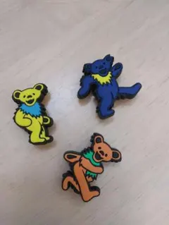 グレイトフルデッド ベア ジビッツ 3個セットのサムネイル