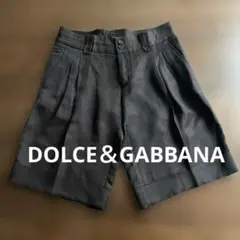 DOLCE&GABBANA ハーフパンツ チャコールブラウン、焦茶色　46のサムネイル